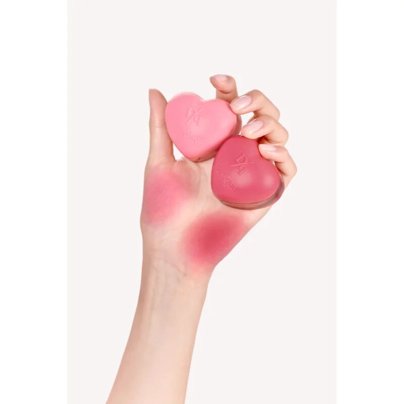 Dasique Souffle Color Pot multifunkční líčidlo na rty a tváře se štětečkem odstín 09 Haze Rosy 6.5 g