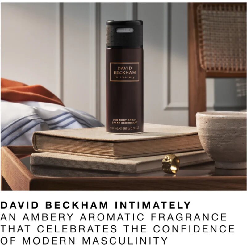 David Beckham Intimately Men deodorant ve spreji pro muže 150 ml