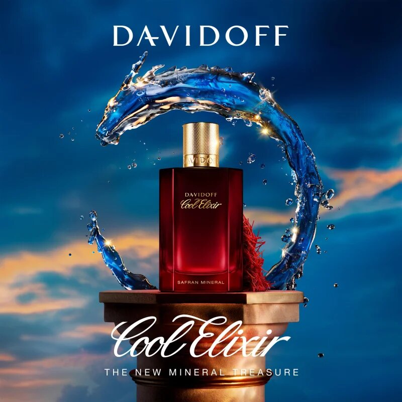 Davidoff Cool Elixir Safran Mineral parfém intense pro muže 100 ml