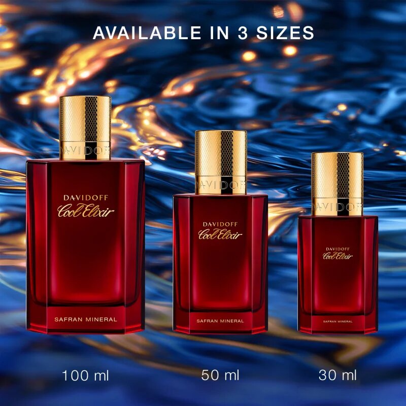 Davidoff Cool Elixir Safran Mineral parfém intense pro muže 100 ml