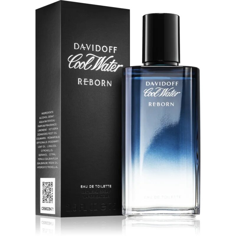 Davidoff Cool Water Reborn toaletní voda pro muže 75 ml