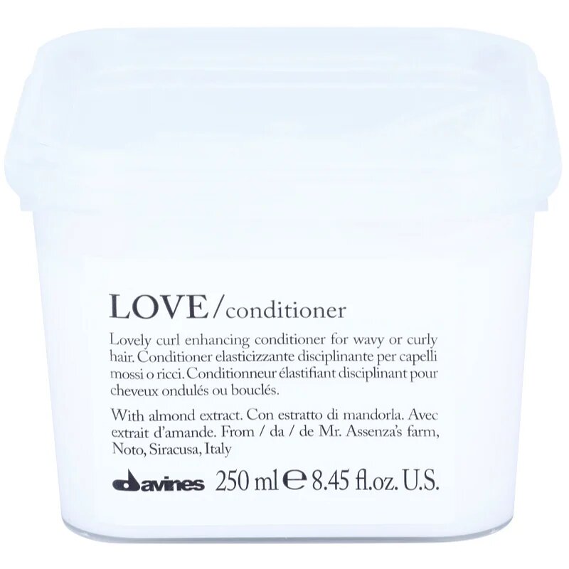 Davines Love Almond kondicionér pro vlnité vlasy 250 ml