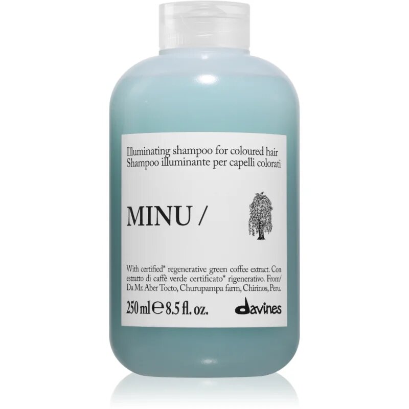 Davines Minu Illuminating shampoo rozjasňující šampon pro barvené vlasy 250 ml