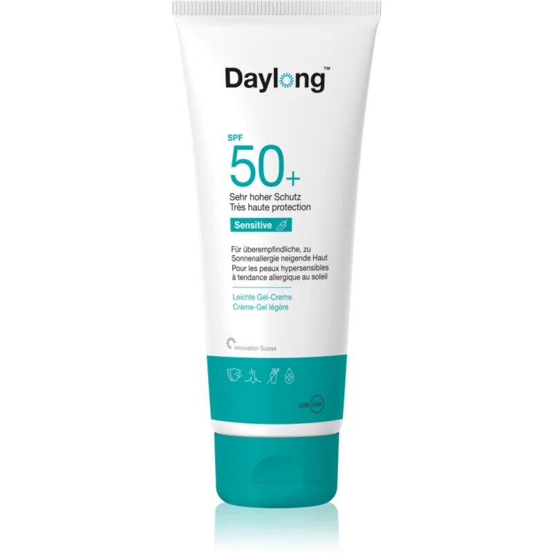 Daylong Cetaphil SUN Sensitive Gel-Creme lehký ochranný gel-krém pro citlivou pokožku SPF 50+ 200 ml