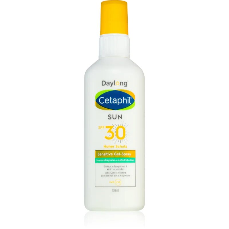 Daylong Cetaphil SUN Sensitive Gel-Spray opalovací sprej pro citlivou pokožku SPF 30 150 ml