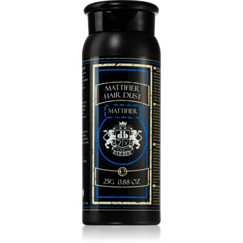 Dear Barber Mattifier Hair Dust pudr na vlasy pro muže 25 g