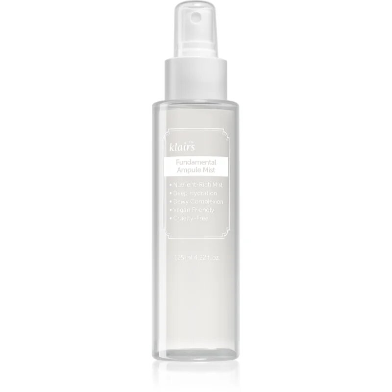 Dear Klairs Fundamental Ampule Mist antioxidační hydratační mlha na obličej 125 ml