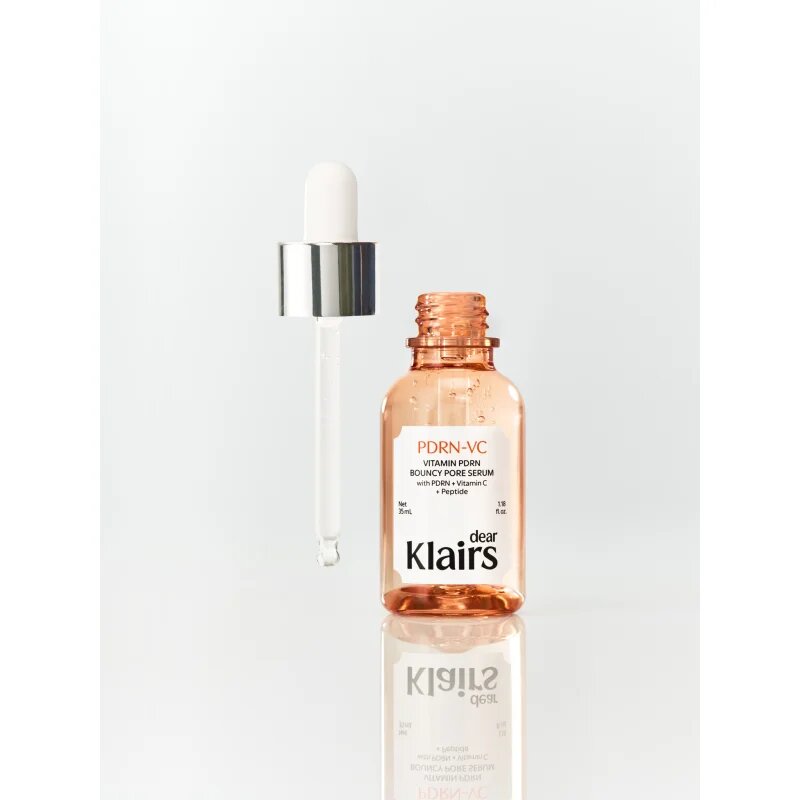 Dear Klairs Vitamin PDRN Bouncy Pore Serum intenzivní vitaminové sérum pro minimalizaci pórů 35 ml
