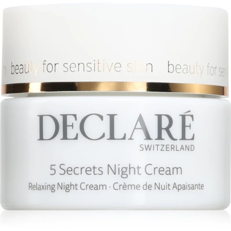 Declaré 5 Secrets zklidňující noční krém 50 ml