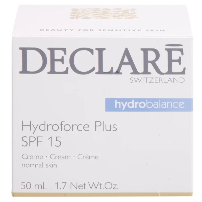 Declaré Hydro Balance hydratační pleťový krém SPF 15 50 ml