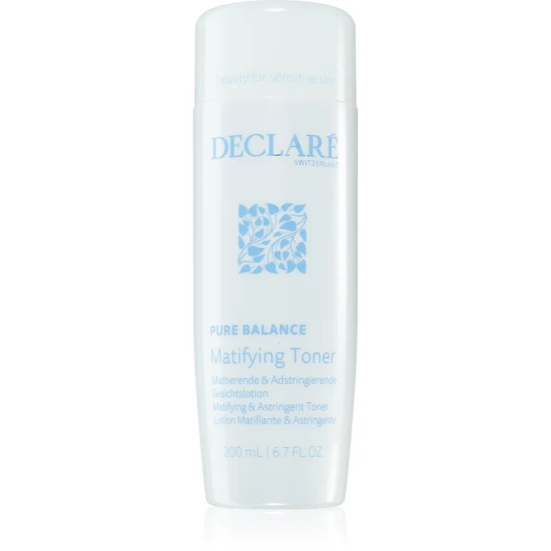 Declaré Pure Balance čisticí adstringentní tonikum pro stažení pórů a matný vzhled pleti 200 ml