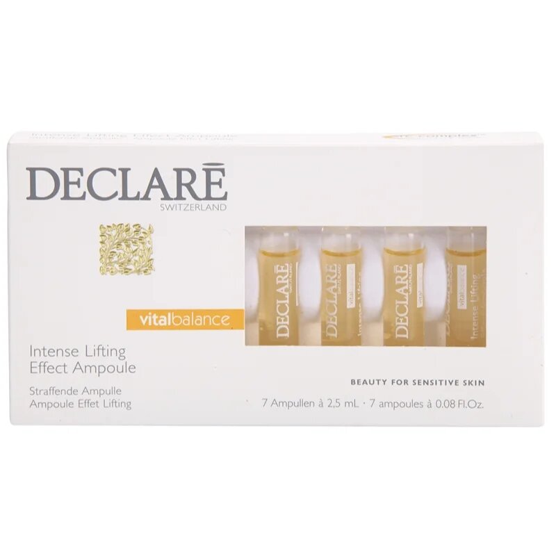 Declaré Vital Balance intenzivní liftingové sérum v ampulích 7 x 2.5 ml