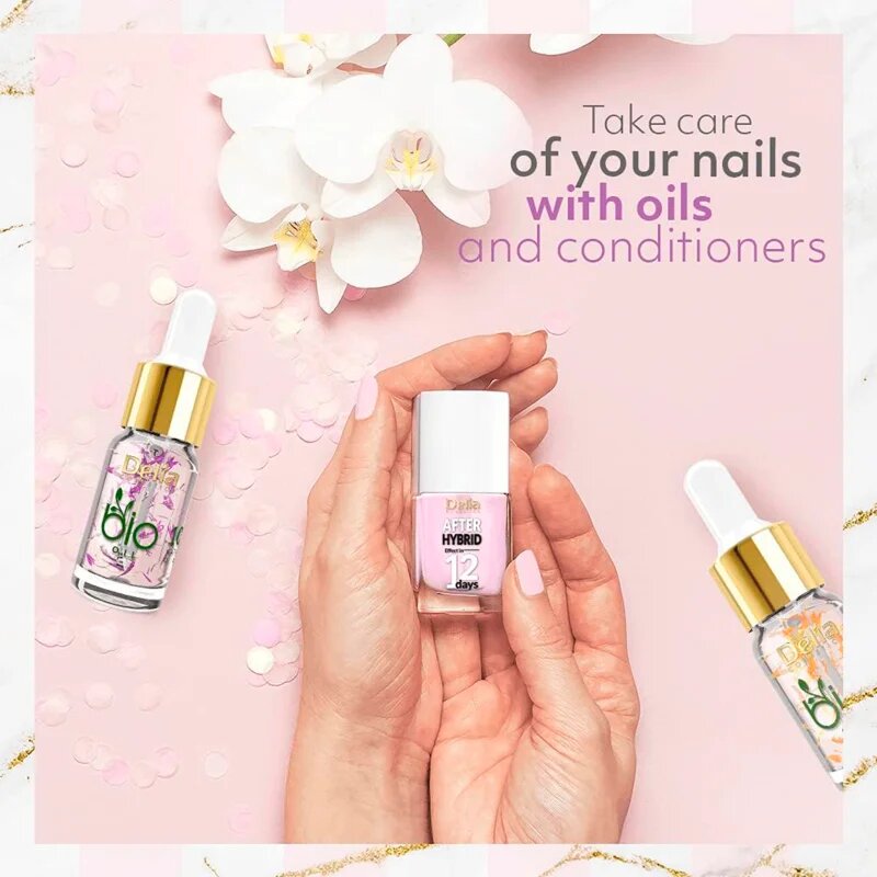 Delia Cosmetics After Hybrid 12 Days regenerační kondicionér na nehty 11 ml