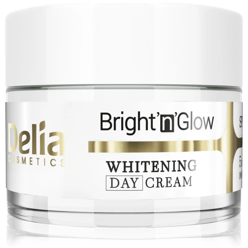 Delia Cosmetics Bright'n'Glow rozjasňující denní krém na obličej SPF 25 50 ml