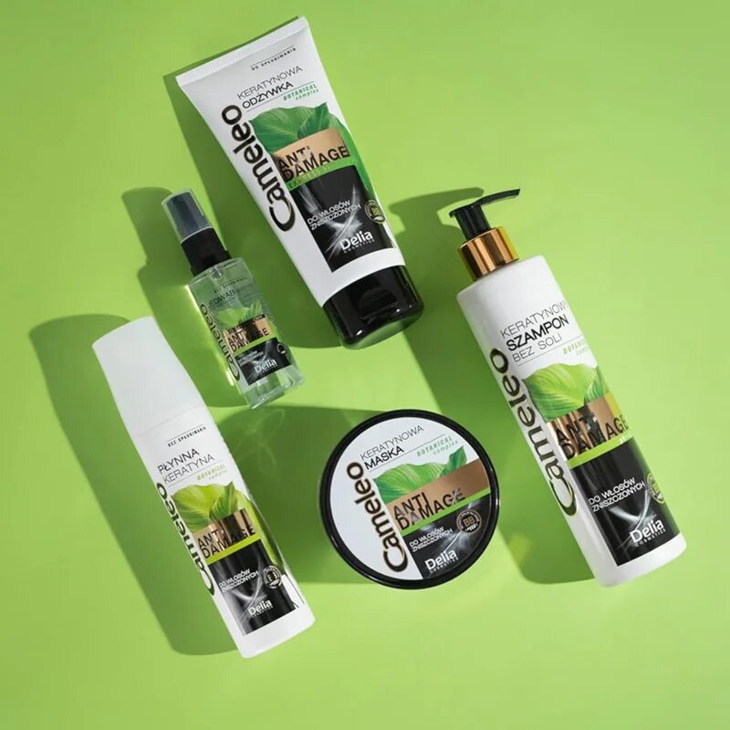 Delia Cosmetics Cameleo BB keratinová maska pro poškozené vlasy 200 ml