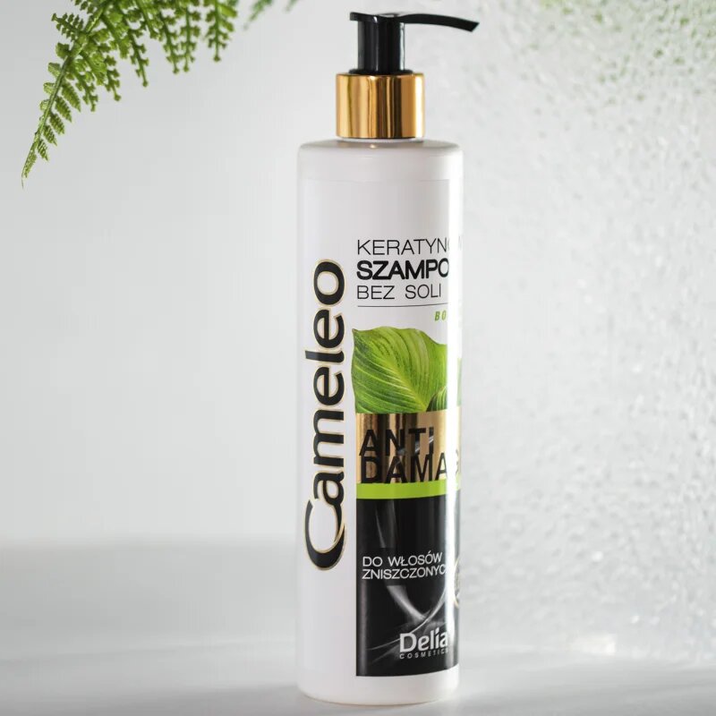 Delia Cosmetics Cameleo BB keratinový šampon pro poškozené vlasy 250 ml
