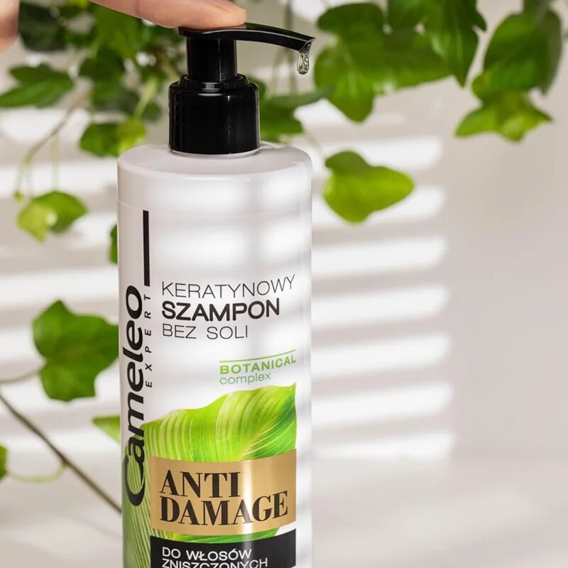 Delia Cosmetics Cameleo BB keratinový šampon pro poškozené vlasy 250 ml