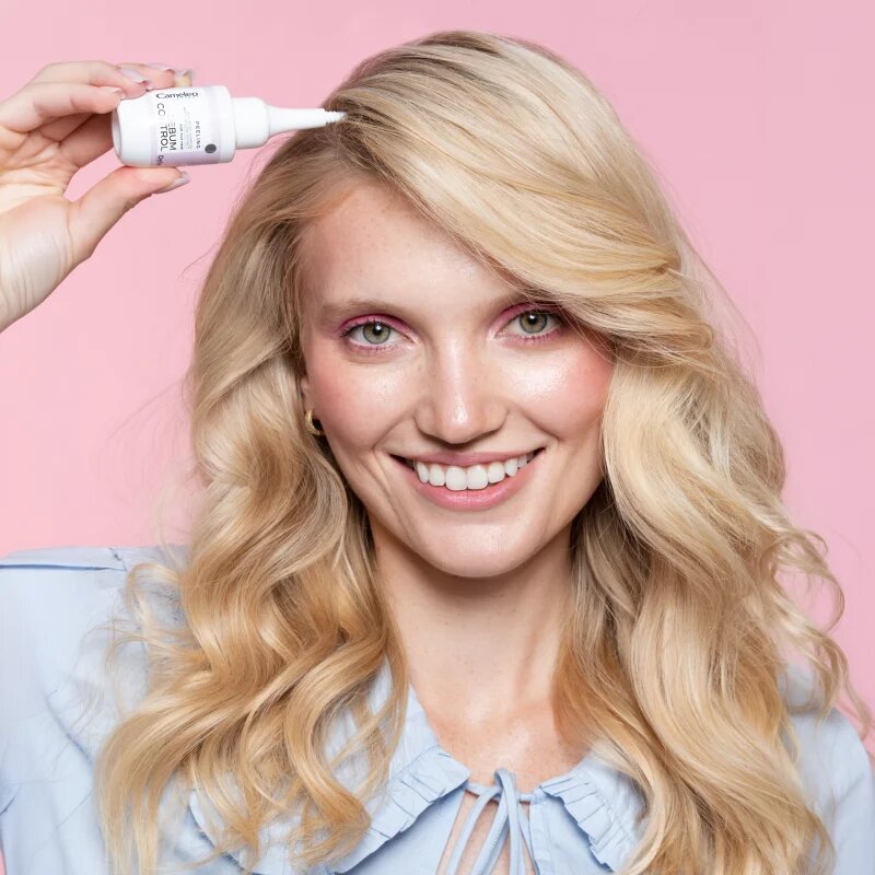 Delia Cosmetics Cameleo Expert Sebum Control Scrub peeling na vlasovou pokožku pro mastné vlasy 30 ml