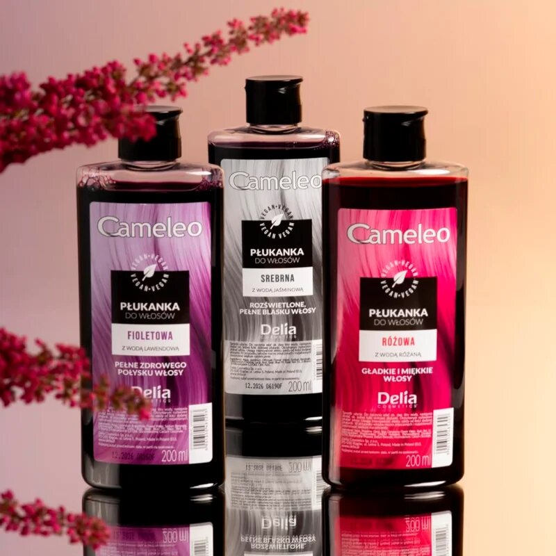 Delia Cosmetics Cameleo Flower Water tónovací barva na vlasy odstín Pink 200 ml