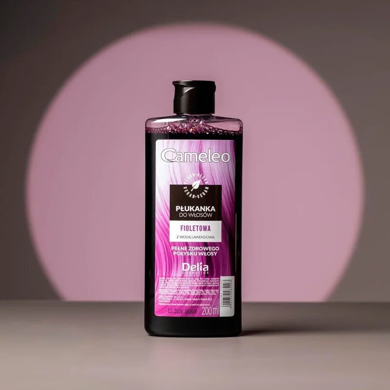 Delia Cosmetics Cameleo Flower Water tónovací barva na vlasy odstín Violet 200 ml