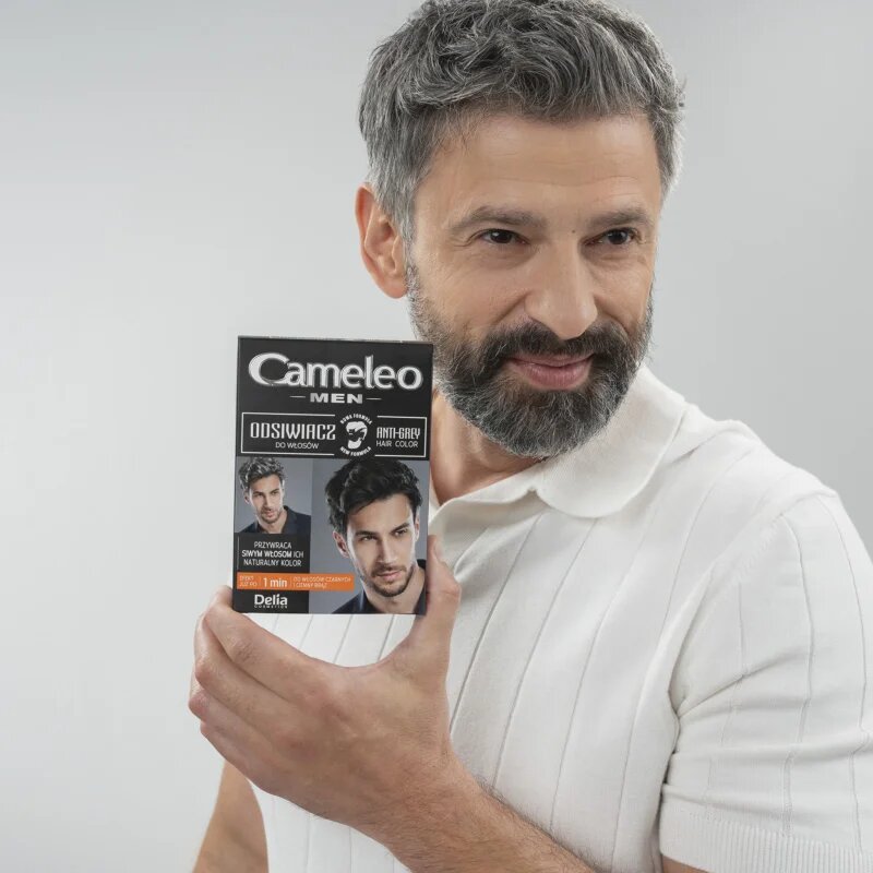 Delia Cosmetics Cameleo Men barva na vlasy pro muže 1 ks