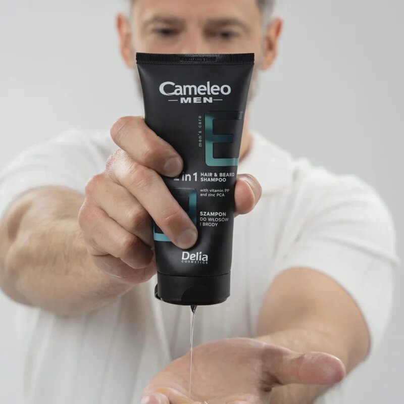 Delia Cosmetics Cameleo Men šampon a sprchový gel na vlasy vousy a tělo 150 ml