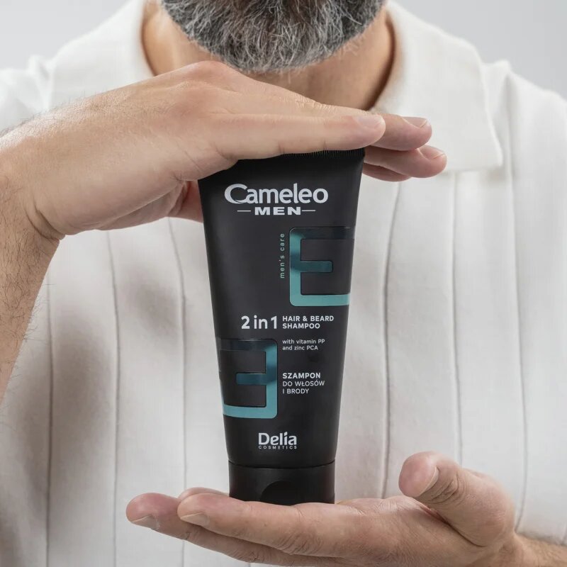 Delia Cosmetics Cameleo Men šampon a sprchový gel na vlasy vousy a tělo 150 ml