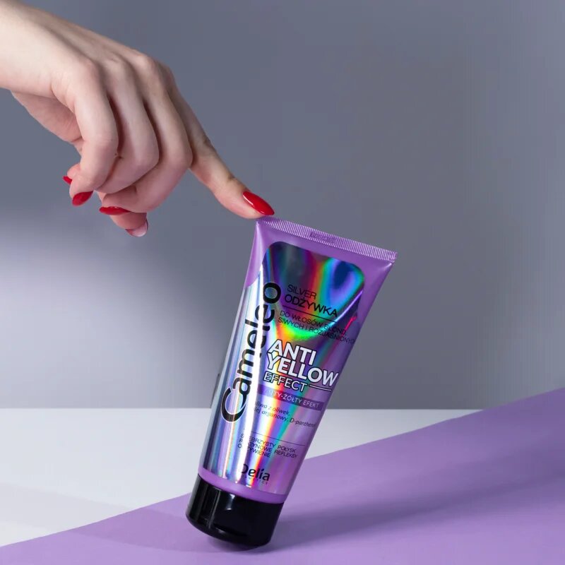 Delia Cosmetics Cameleo Silver kondicionér pro blond a šedivé vlasy neutralizující žluté tóny 200 ml