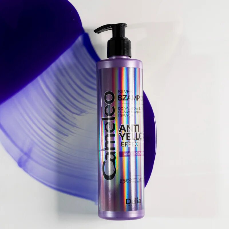 Delia Cosmetics Cameleo Silver šampon neutralizující žluté tóny 250 ml