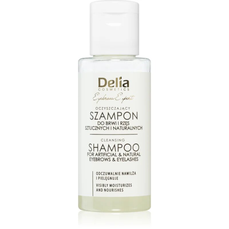 Delia Cosmetics Eyebrow Expert čisticí šampon na obočí 50 ml