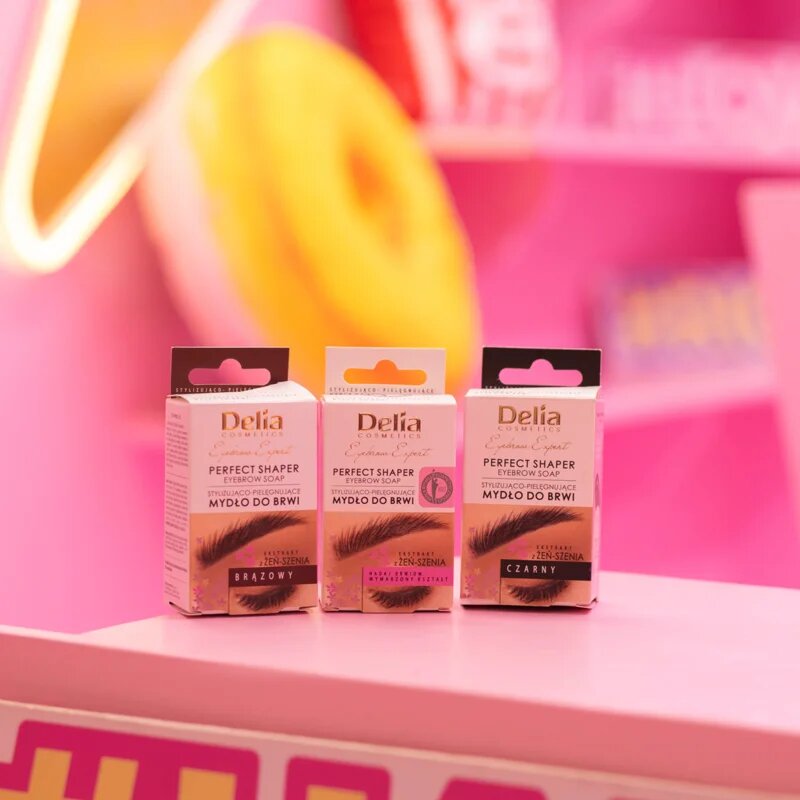 Delia Cosmetics Eyebrow Expert Perfect Shaper mýdlo na obočí 10 ml