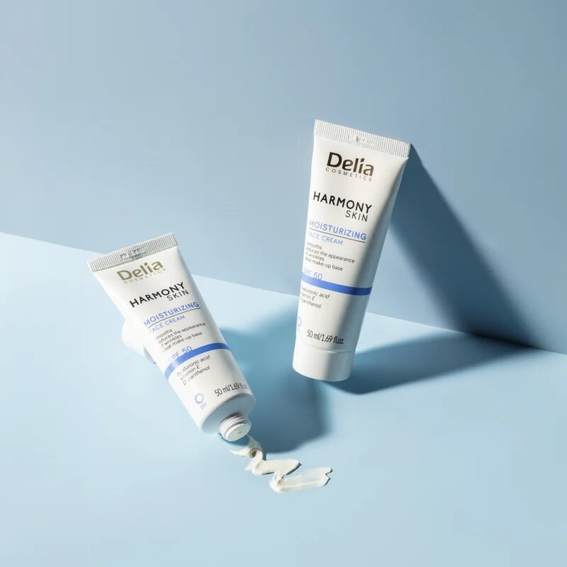 Delia Cosmetics Harmony Skin hydratační pleťový krém SPF 50 50 ml