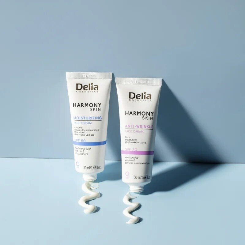 Delia Cosmetics Harmony Skin protivráskový krém SPF 30 50 ml