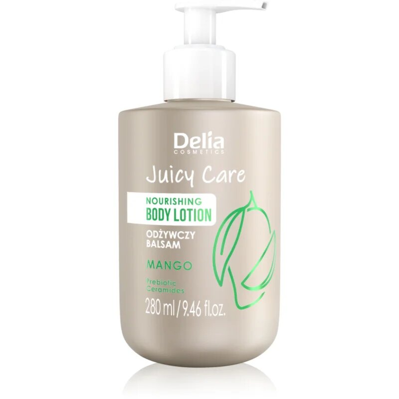 Delia Cosmetics Juicy Care Mango vyživující tělové mléko 280 ml