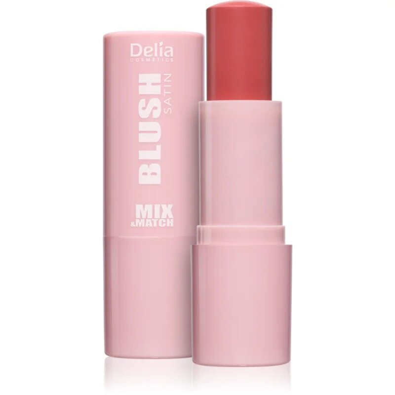 Delia Cosmetics Mix&Match Blush Satin multifunkční líčidlo pro oči rty a tvář odstín 01 Powder Peach 9 g