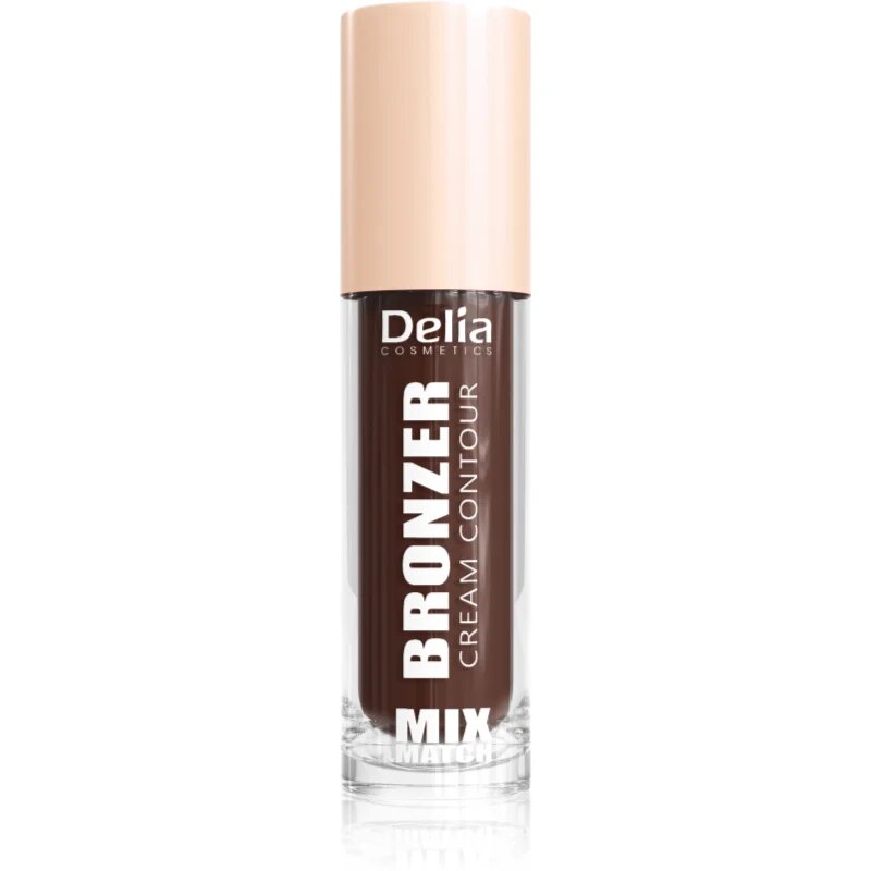 Delia Cosmetics Mix&Match Bronzer Cream Contur tekutý bronzer odstín 06 4 ml