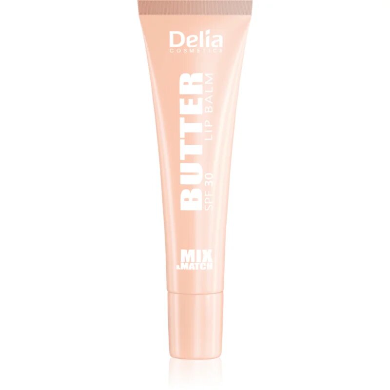 Delia Cosmetics Mix&Match Butter Lip Balm tónovací balzám na rty SPF 30 odstín Fresh Start 10 ml