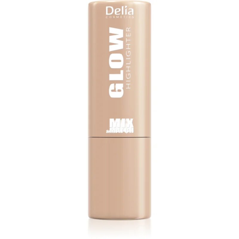 Delia Cosmetics Mix&Match Glow Highlighter krémový rozjasňovač v tyčince odstín 07 Latte 9 g