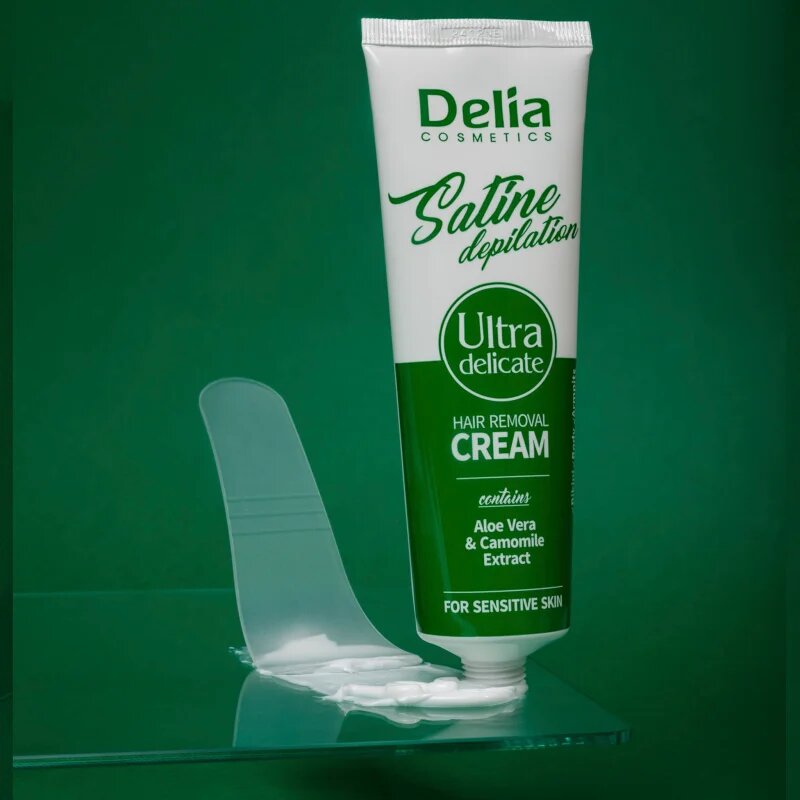 Delia Cosmetics Satine Depilation Ultra-Delicate depilační krém pro citlivou pokožku