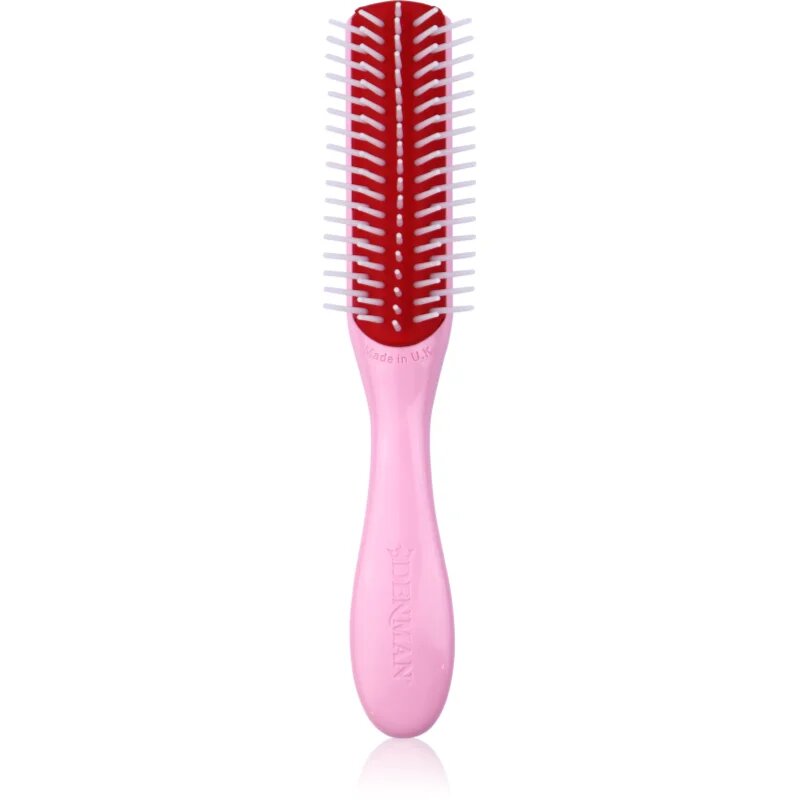 Denman Style D14 The Mini Curl Definer & Styler stylingový hřeben na vlasy Pink Crush 1 ks
