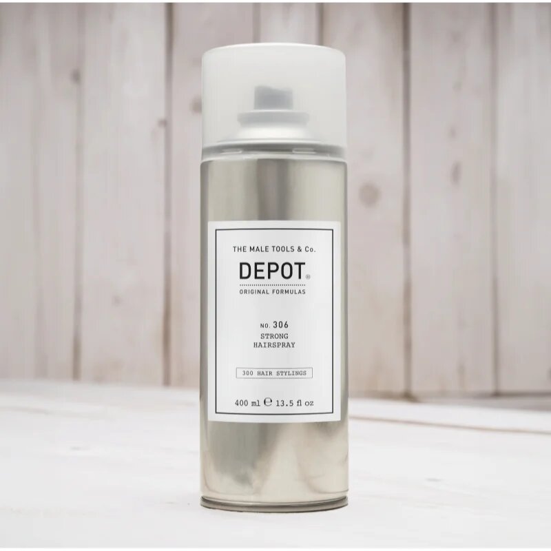 DEPOT 300 HAIR STYLING NO. 306 STRONG HAIRSPRAY lak na vlasy se silnou fixací 400 ml