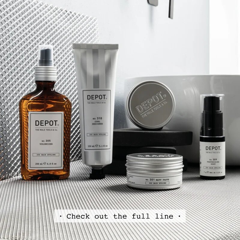 DEPOT 300 HAIR STYLING NO. 317 CURL AMPLIFIER MOUSSE pěna na vlasy pro definici vln pro definici a tvar 200 ml