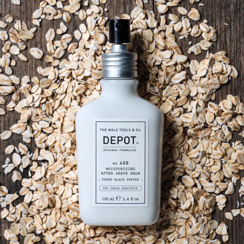 DEPOT 400 SHAVE SPECIFICS NO. 408 MOISTURIZING AFTER SHAVE BALM hydratační balzám po holení Fresh Black Pepper 100 ml