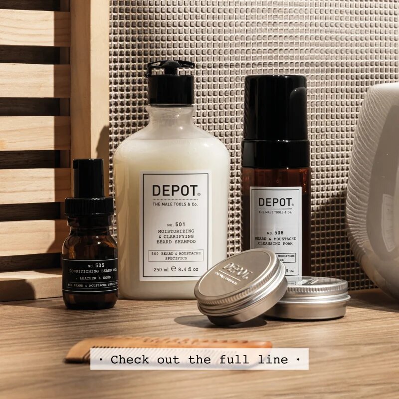 DEPOT 500 BEARD & MOUSTACHE SPECIFICS NO. 509 BEARD SCRUB peeling na vousy 150 ml