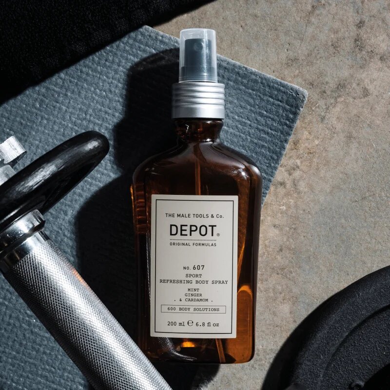 DEPOT 600 BODY SOLUTIONS NO. 607 SPORT REFRESHING BODY SPRAY osvěžující tělový sprej pro muže 200 ml