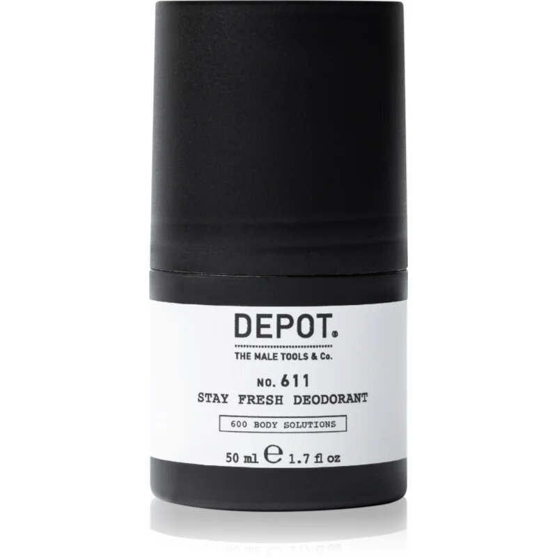 DEPOT 600 BODY SOLUTIONS No. 611 STAY FRESH DEODORANT deodorant 50 ml