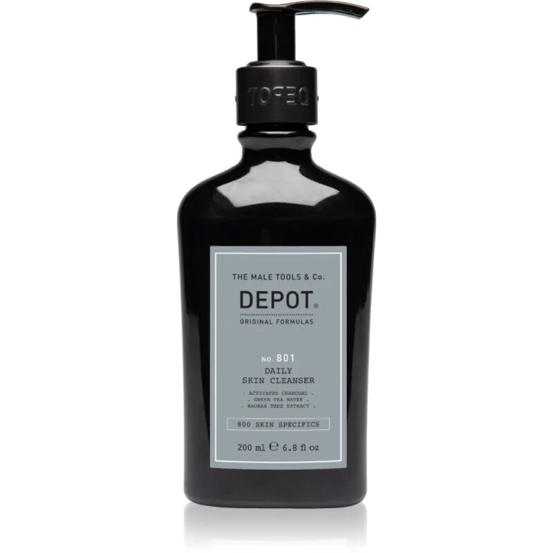 DEPOT 800 SKIN SPECIFICS NO. 801 DAILY SKIN CLEANSER čisticí gel pro všechny typy pleti 200 ml