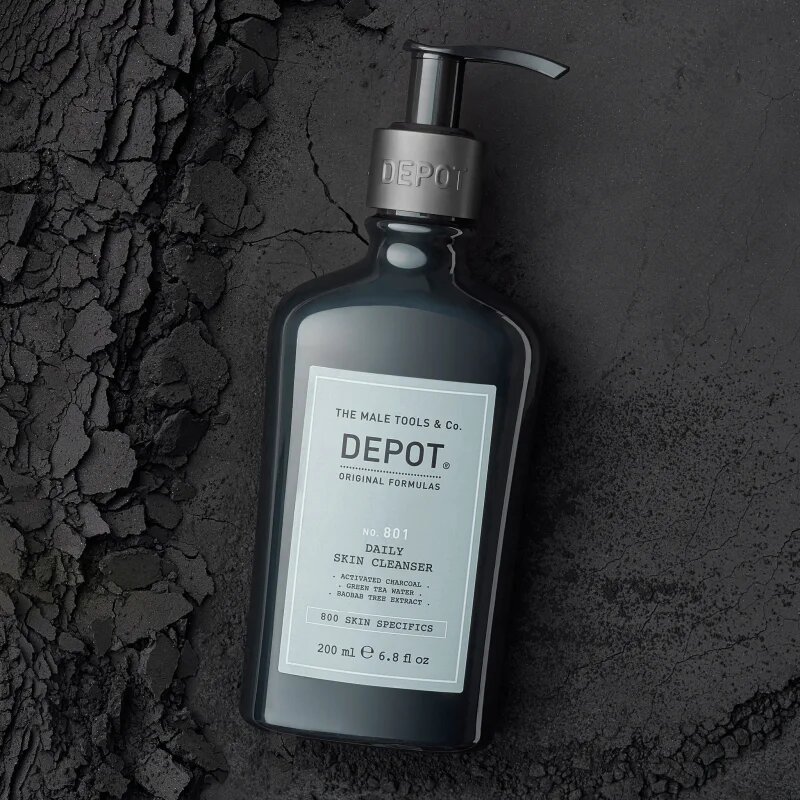 DEPOT 800 SKIN SPECIFICS NO. 801 DAILY SKIN CLEANSER čisticí gel pro všechny typy pleti 200 ml