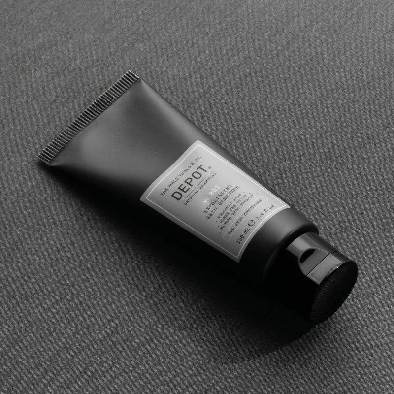 DEPOT 800 SKIN SPECIFICS NO. 802 EXFOLIATING SKIN CLEANSER exfoliační čisticí gel pro muže 100 ml