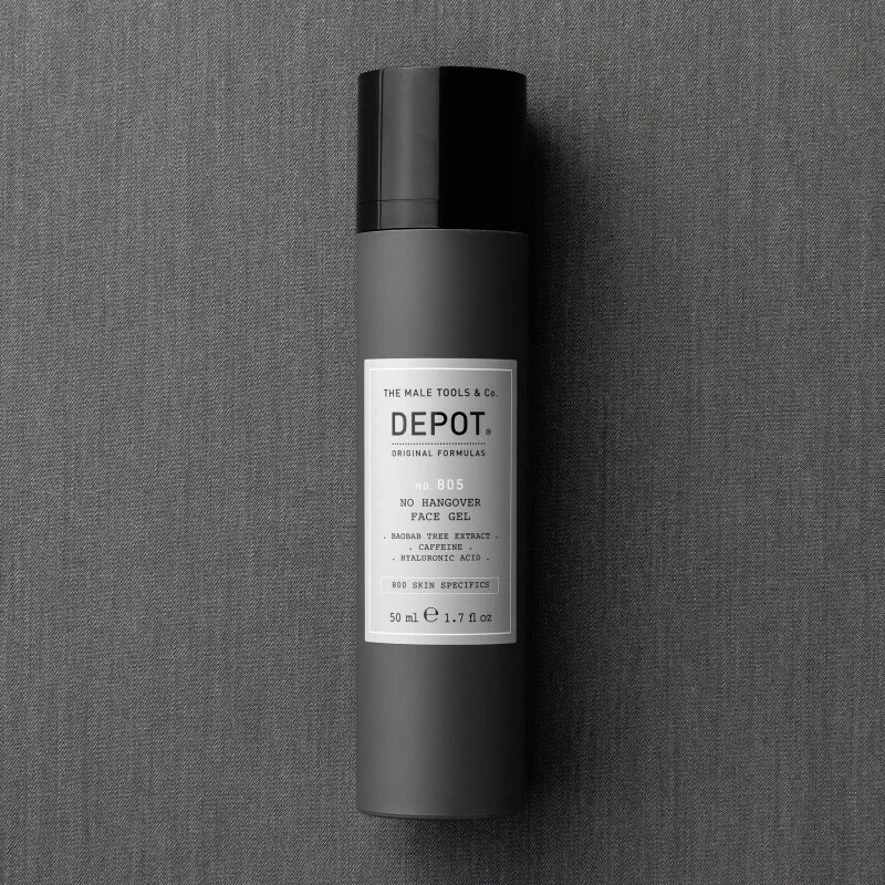 DEPOT 800 SKIN SPECIFICS NO. 805 NO HANGOVER FACE GEL hydratační gel pro všechny typy pleti 50 ml